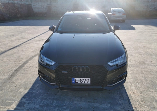 Audi A4 cena 98000 przebieg: 134900, rok produkcji 2017 z Sieradz małe 121